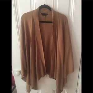 BCBGMAXAZRIA camel poncho